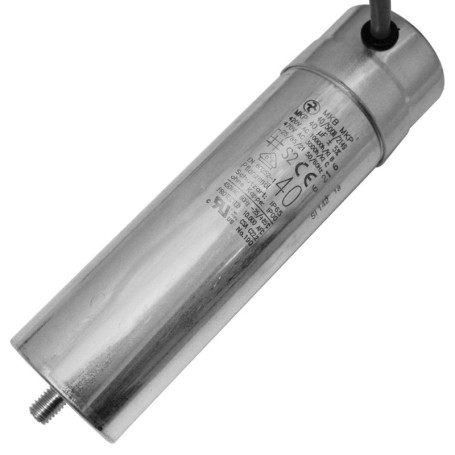 Condensateur de Démarrage Lumonic Hydra MKP-500 40µF 420V avec Câble de 40cm