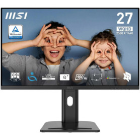 MSI Pro MP273QP E2 Écran 27'' WQHD IPS - 100 Hz, Haut-parleurs Intégrés, Ergonomique