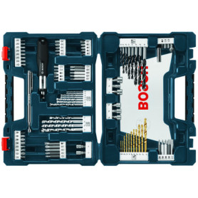 Bosch Kit de Perçage et de Visserie 91 Pièces