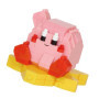 Mini Figurine Kirby en Briques - Kit de Construction Nanoblock