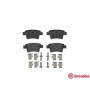 Plaquettes de Frein Arrière Brembo P61085 pour Citroën C4 Picasso