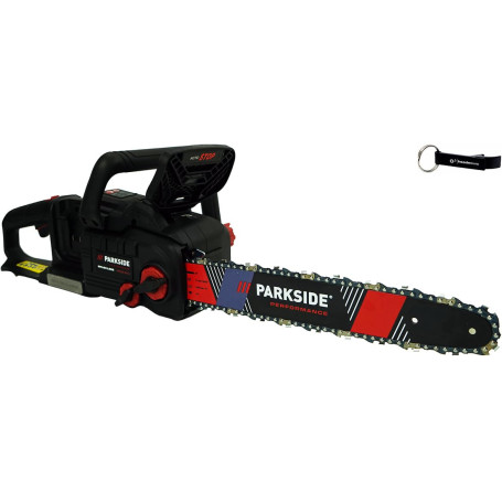 Tronçonneuse sans fil PARKSIDE PERFORMANCE® 40 V avec porte-clés HEADNMORE