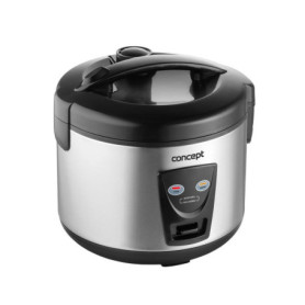 Cuiseur à Riz 2 en 1 Concept RE2020 en Acier Inoxydable - 1,5 L