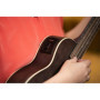 Ukulélé Concert Électro-Acoustique Ortega Guitars – Série Earth – Okoumé Noir