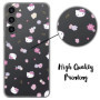 Coque Souple Hello Kitty pour Samsung Galaxy S23 Plus - Style Kawaii Transparent