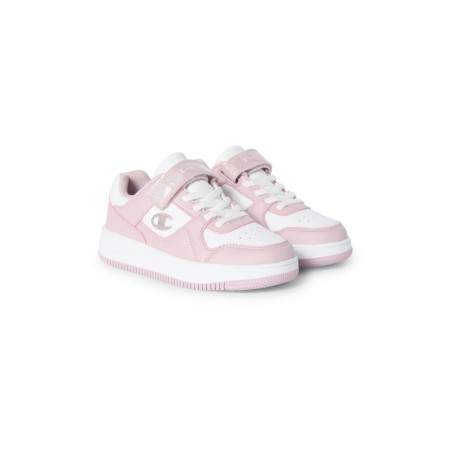 Champion Chaussures de Basket Rd18 Low G PS pour Fille - Blanc