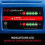 Chargeur de Batteries Schumacher 15A pour Bateau et Camping-Car - Double Charge Automatique