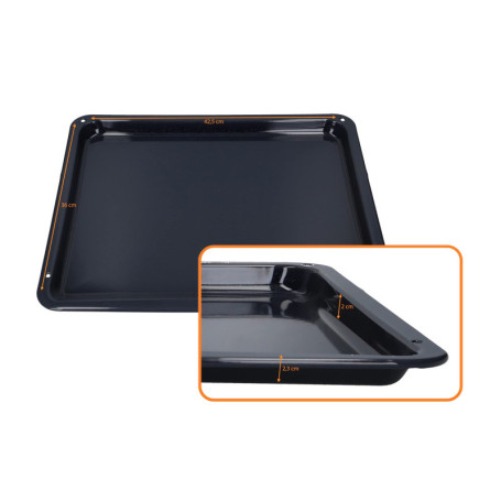 Plaque de Cuisson Émaillée DL-pro pour AEG Electrolux Juno