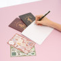 Set de Papeterie Wicked Kawaii - 4 Surligneurs, Carnets et Accessoires