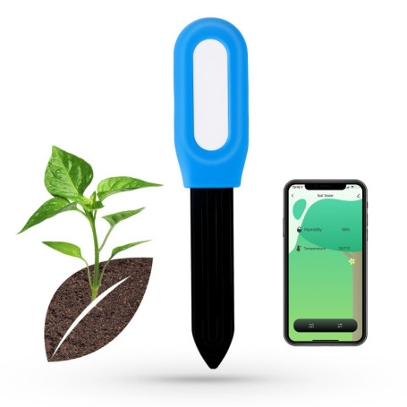 Tolesum Hygromètre Intelligent pour Plantes - Moniteur d'Humidité et Température