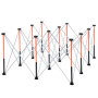 Établi Pliable VEVOR 186,5x126,1 cm - Support de Travail Portable 2041 kg
