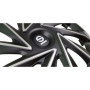Enjoliveurs Sparco Varese 14 pouces - Argent et Noir - Set de 4