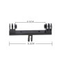 Support Double en Aluminium pour Caméras d'Action - Compatible GoPro et DJI