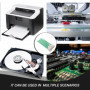 100 Cotons-Tiges de Nettoyage Professionnels pour Appareils Photo et Imprimantes