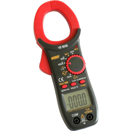 Pince Ampèremétrique Digitale VEMER VE772500 avec Multimètre et NCV