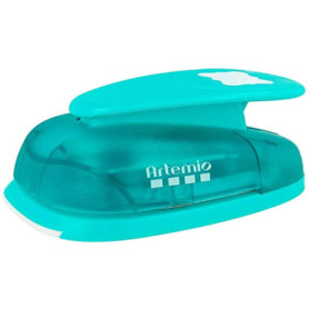 Perforatrice Géante Artemio - Étiquette Baroque Bleu