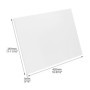 QWORK Pack de 20 Panneaux de Mousse A3 - Épaisseur 5 mm pour Peinture et Modélisme