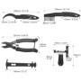 Kit de Réparation pour Chaîne de Vélo QWORK avec Outil et Brosse