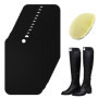 Lot de 12 Embauchoirs en Plastique pour Bottes - 30 cm - Noir