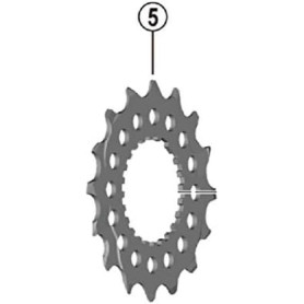 Pignon SHIMANO XT CS-M8100 Noir 16 Dents pour Vélos