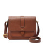 Sac à main Fossil Kinley Small Marron en Cuir