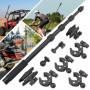 Support de Moto BRDRC pour Caméras Insta360 et DJI Osmo - Kit de Montage Multi-Angles