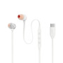 JBL Tune 310 C, Écouteurs filaires Hi-Res, son Pure Bass JBL, connexion USB-C, câble plat anti-nœuds, télécommande à trois touch