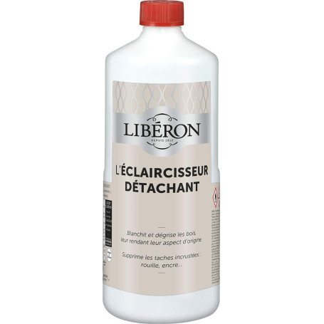 Eclaircisseur Détachant pour Bois V33 - 1L Incolore