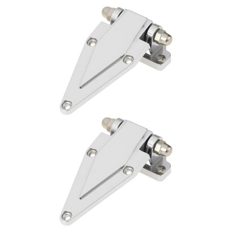 Lot de 2 Charnières de Porte de Réfrigérateur SG Store - 105 x 60 mm