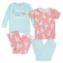 Ensemble de Pyjamas 4 Pièces Gerber pour Tout-Petit - Confort et Style