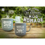 Mug Nomade Personnalisé pour Homme - Tasse à Thé et Café en Mélamine Pastel