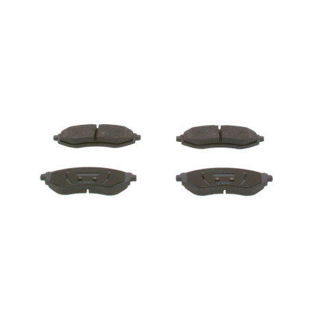 Plaquettes de Frein Avant Bosch BP956 - Jeu de 4, Réduction du Bruit et de la Poussière