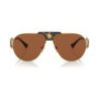 Lunettes de soleil aviateur multicolores Versace 0VE2252