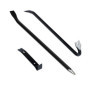Kit de 3 Pieds-de-Biche en Acier Noir - Outils de Démontage Pratiques