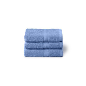 Set de Serviettes de Bain Caleffi - 3 Serviettes Douces en Coton 100%