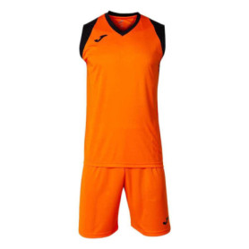 Ensemble de Sport Joma Final II Orange et Noir pour Adultes