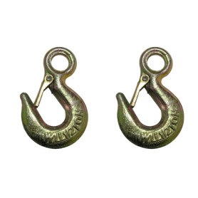 Lot de 2 crochets de levage en acier galvanisé Kippen - Charge 500 kg