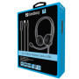 Casque Filaire Sandberg 2 en 1 avec Microphone pour Bureau et Réunions