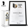 Classeur Rössler S.O.H.O. DIN A4 Sage avec Étiquette de Dos - 85 mm