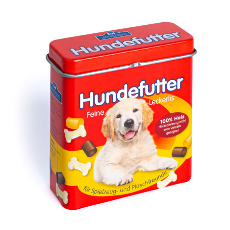 Boîte de Nourriture en Bois pour Chien - Jouet Éducatif Erzi