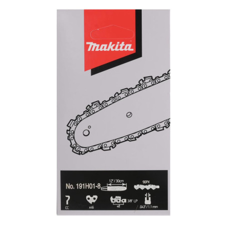 Chaîne de Tronçonneuse Makita 30 cm 1,1 mm 3/8"