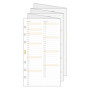 Recharge Annuelle Finocam 2026 pour Agenda Classique - Vue Mensuelle