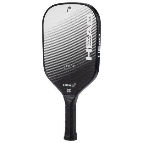 Raquette de Pickleball HEAD Cyber ELITE - Blanc et Noir