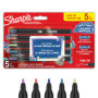 Lot de 5 Marqueurs Acryliques Sharpie - Tons Terre pour Art Créatif