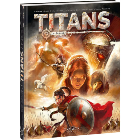 Titans - Intégrale des T1 à T4 : L'épopée des héroïnes face aux dieux