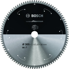 Lame de Scie Circulaire Bosch Expert pour Aluminium - 305 mm, 96 Dents