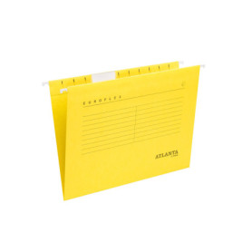 Dossier Suspendu Euroflex A4 Jaune - Lot de 25 Pièces