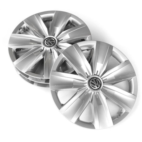 Enjoliveurs Volkswagen 16" Argent Brillant - Lot de 4