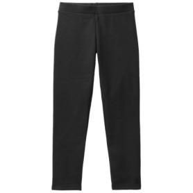 Leggings Filles Noir United Colors of Benetton avec Logo Brodé