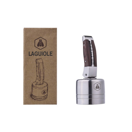 Bouchon Hermétique en Métal pour Bouteille de Champagne LAGUIOLE